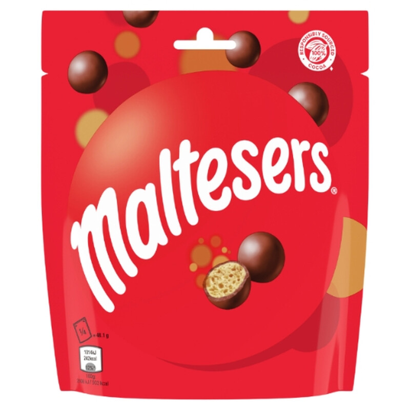 Bonbons Fourrage Croustillant Au Lait Malté Maltesers Le Paquet De
