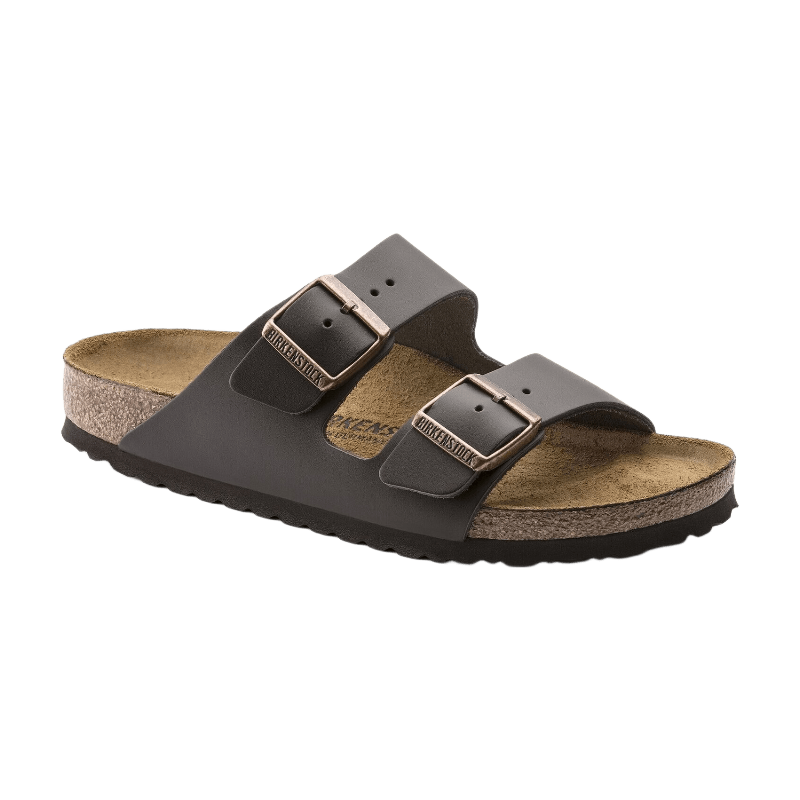 Birkenstock Arizona Natuurlijk Leer Donkerbruin 41