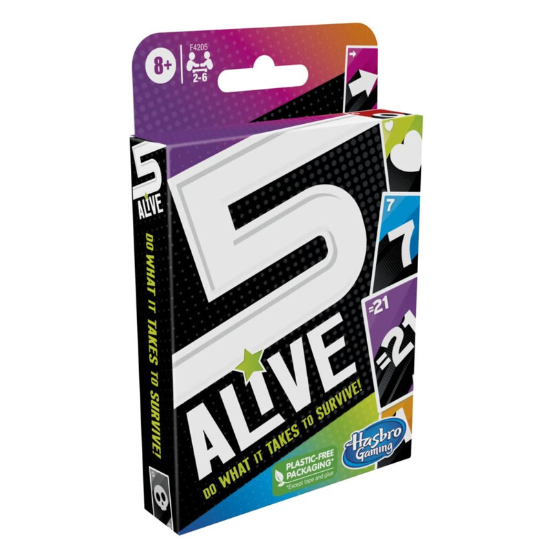 HASBRO JEU CARTES 5 ALIVE