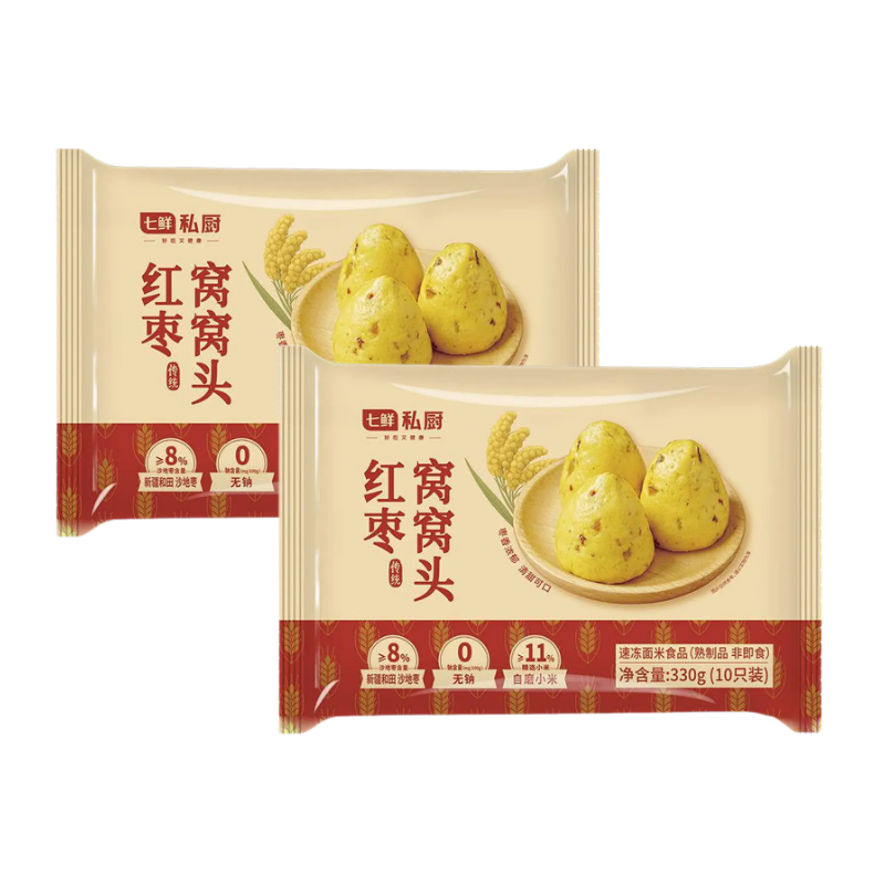 7FRESH Private Chef Red Date Steamed Bun 660g (330g*2)
