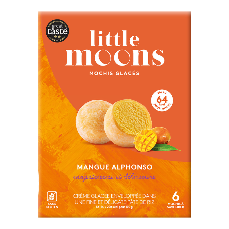 Little Moons Mochi-Eiscreme Mango 6 × 32 g