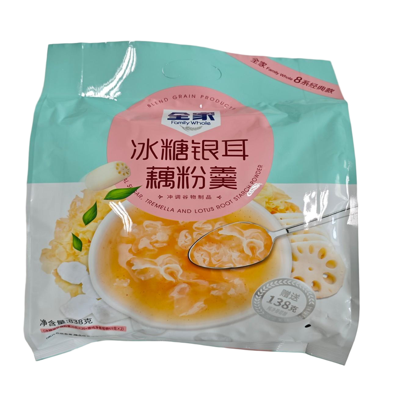 Family Whole Kandiszucker Silberohr Lotuswurzelpulver Suppe (Inklusive Reiner Glukose) 838 g