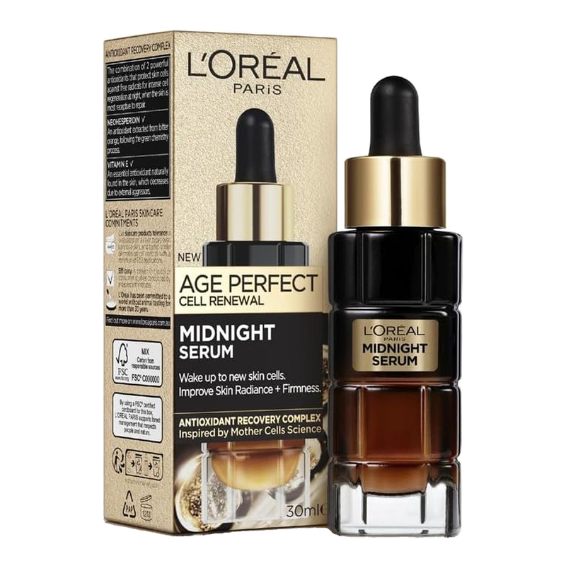 L'oréal Paris Age Perfect Cell Renew Midnight Serum 30Ml