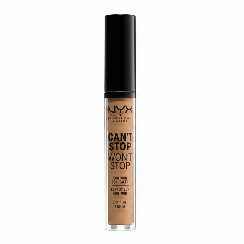 NYX Can’t Stop Won’t Stop volledig dekkende contourconcealer – Neutral Buff – 3,5 ml