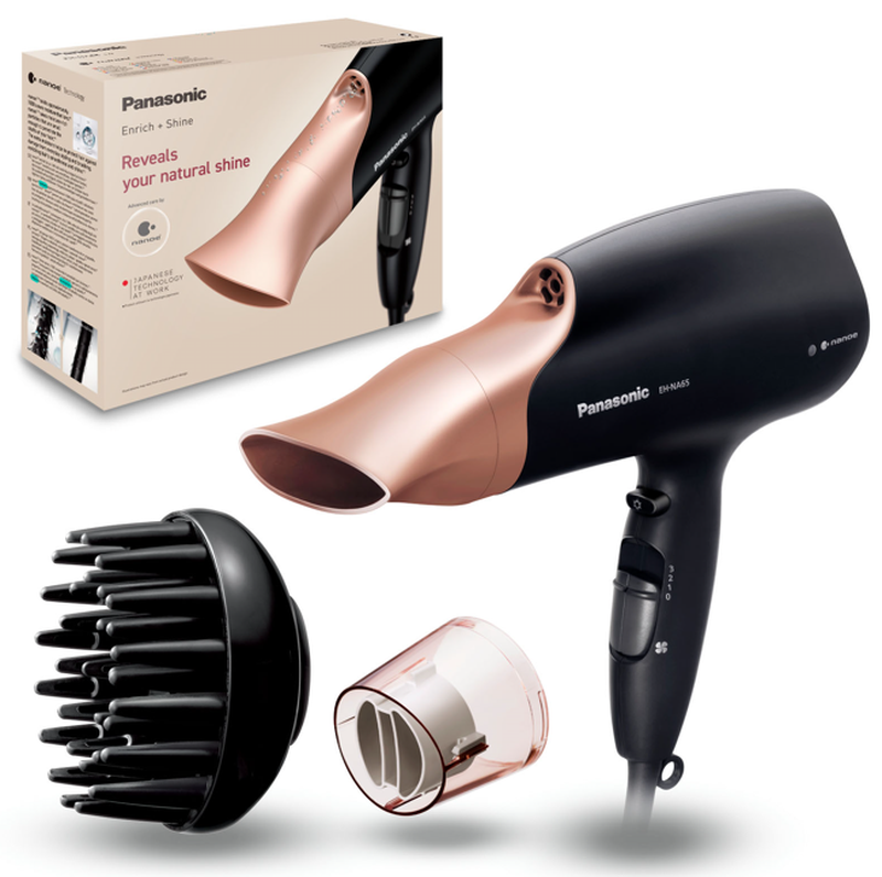 Healthy Shine Protection Hair Dryer for Frizz-Free, Shiny Hair & Fast with Nanoe™ Tec