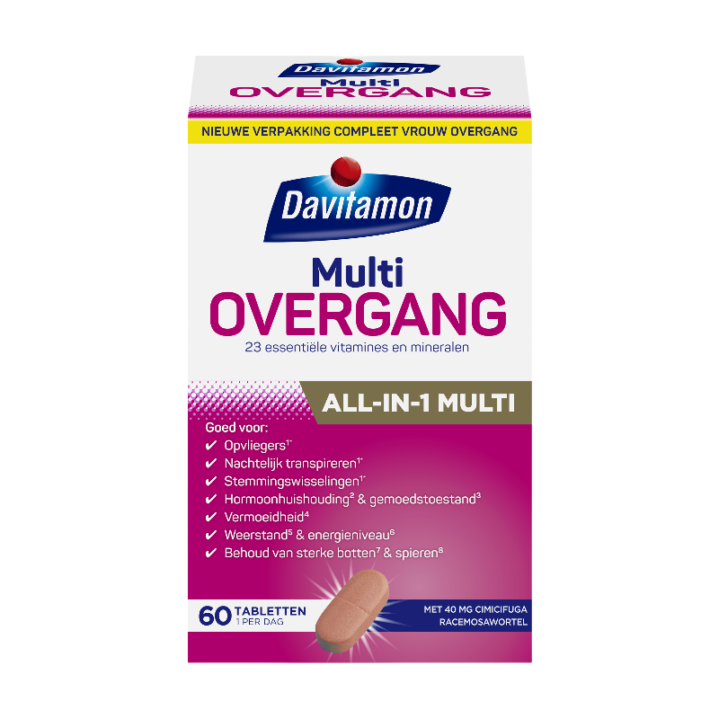 Davitamon Multi Woman Menopauze 60 Tabletten