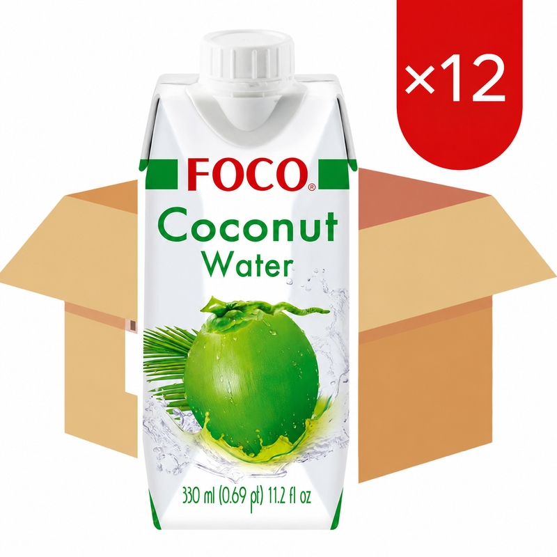 FOCO Coconut Water 12x330ml