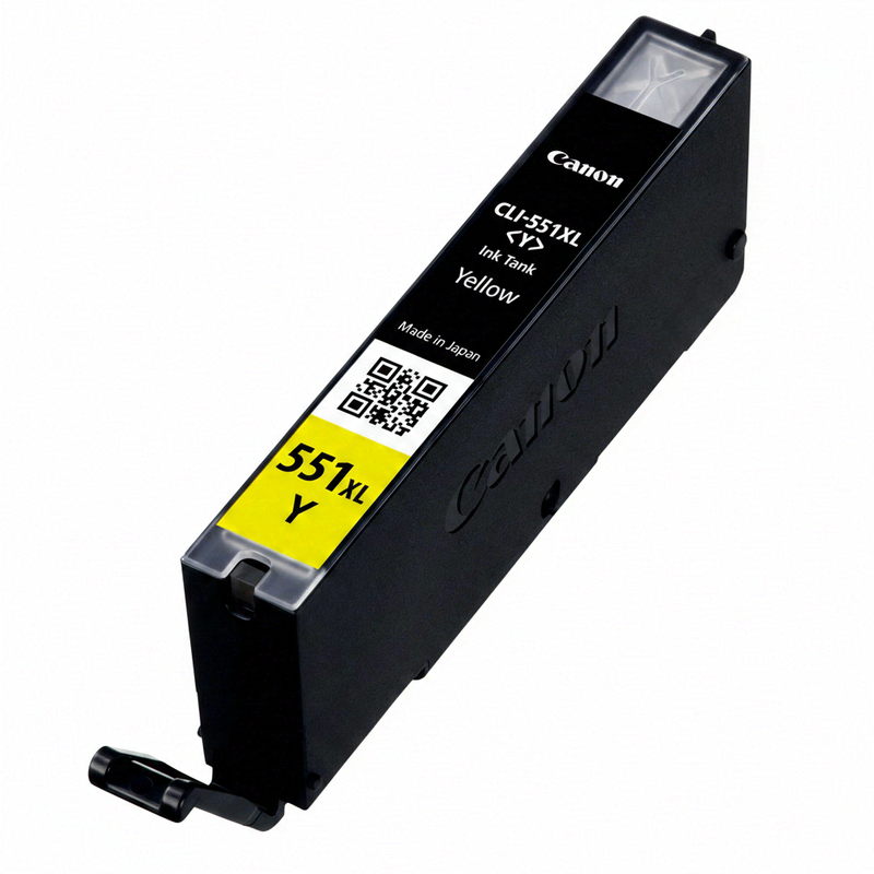 Canon CLI-551XL inktcartridge, hoog rendement, geel, 1 stuk