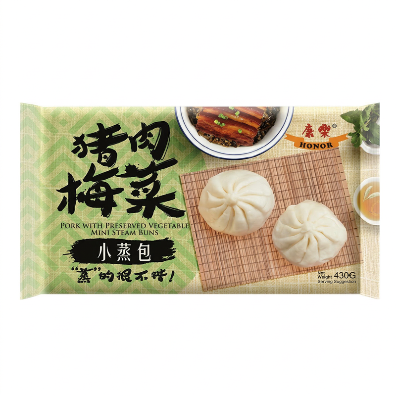 Honor Mini Bun - Pork With Preserved Vegetable 430G