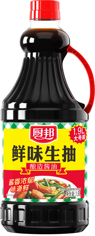 Chu Bang Light/Dark 厨邦鲜味生抽1.9L