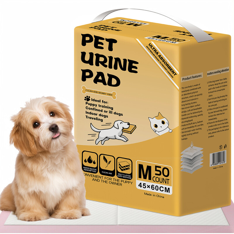 Dog Training Pads, Multi-Layer Absorbent Quick-Drying Leak-Proof, Suitable for Puppy