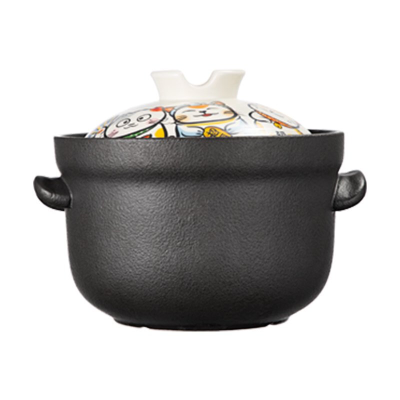 Casserole Stew Pot - Japanese Style - Ceramic - 3 L