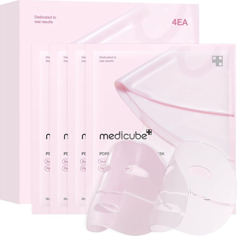 Medicube PDRN Pink Collagen Gel-Maske - 4 Stück x 28 g