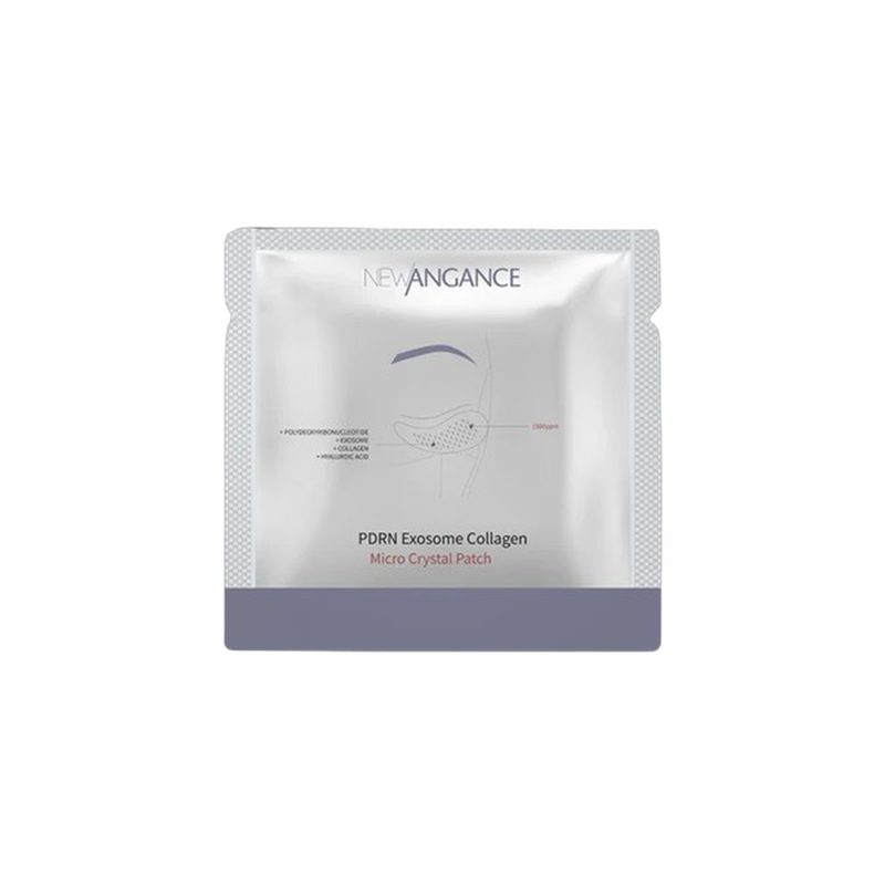 NewAngance PDRN Kollagen Mikrokristall-Patch mit Exosomen 1 x 2 Stück