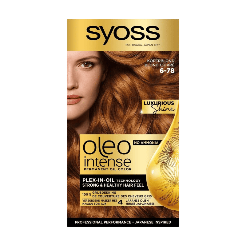 Syoss Coloration Oleo Intense - 6-78 Blond Cuivré