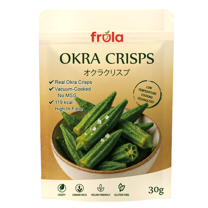 Frula Vegetable Crisps Okra Crisps