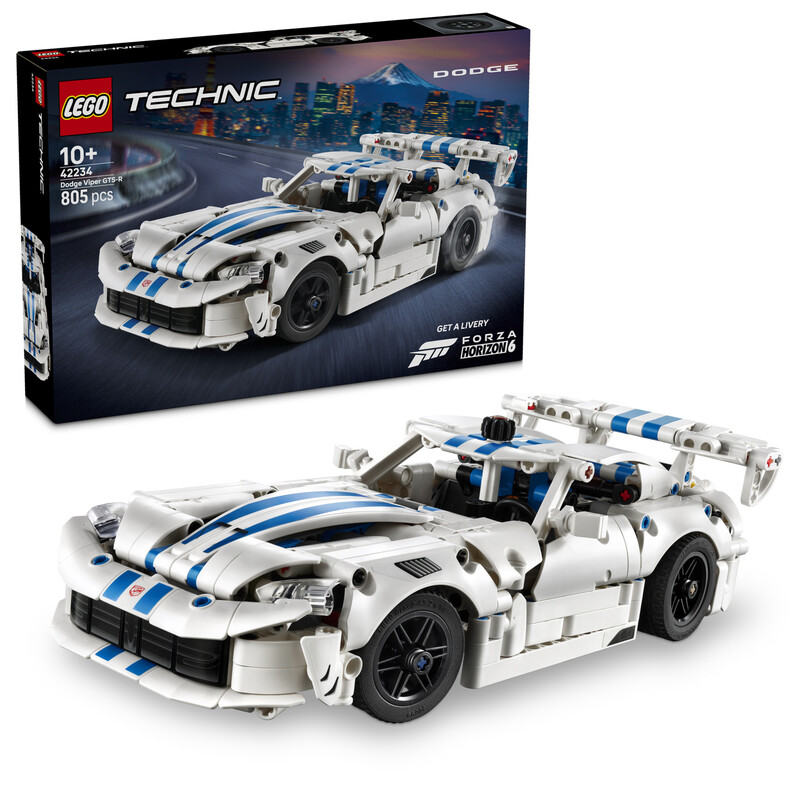 LEGO Technic 42234 Dodge Viper GTS-R Sportwagen