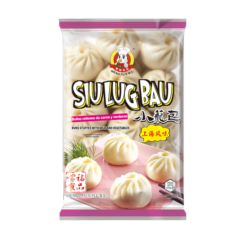 Meng Fu Brötchen mit Fleisch- und Gemüsefüllung 420 g