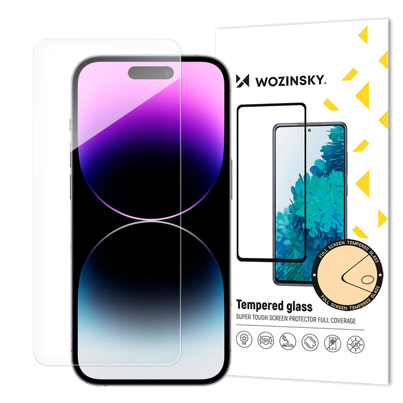 Wozinsky 9H Flexibles Nano-Glas Hybridglas für iPhone 16 Pro Max / iPhone 17 Pro Max Flexibel