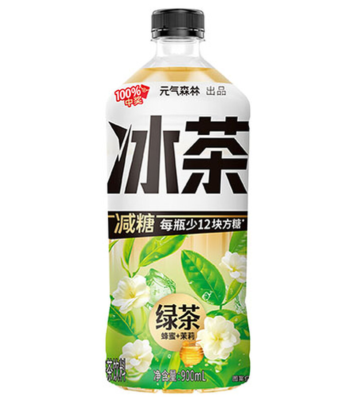元氣森林冰綠茶-蜂蜜茉莉900ml*12