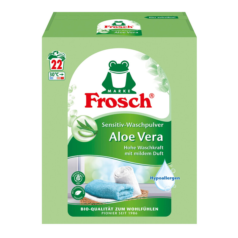 Frosch Sensitiv-Waschpulver Aloe Vera 1,45 KG