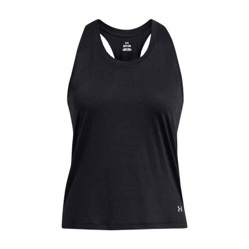 Under Armour Dames Launch Singlet Zwart Sportstyle Collectie S