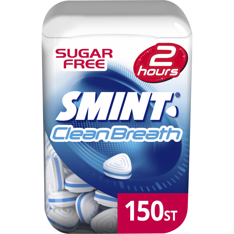 Smint Cleanbreath Pepermunt - 105 g