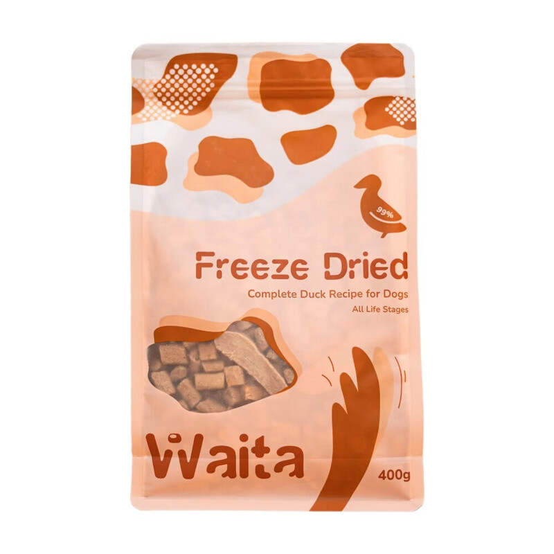 Freeze Dried Complete Food for Dog - Duck Recipe 400g