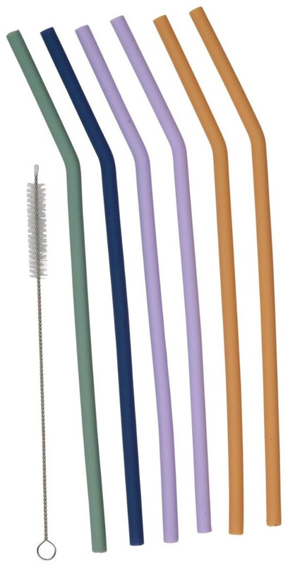 Alpina silicone rietjes set - 7 stuks