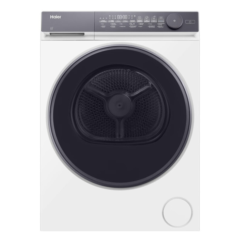 Haier HD80-C367U1-DF Warmtepompdroger – 8 kg – ION Fresh Air – Wi-Fi & Bluetooth – Energieklasse C – Wit