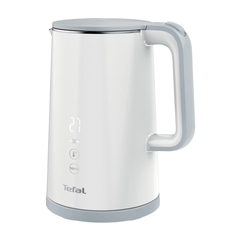 Tefal Sense KO6921 - Waterkoker - 1,5 L - Modern Design - 5 Temperatuurstanden - Met LED-indicator - 1800 W - Wit