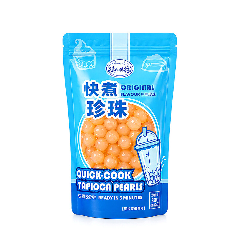 Kuai Lai Kuai Wang Original Flavor Tapioca Pearls 250g