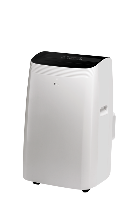 Tcl 3-In-1 Portable Air Conditioner - 12000Btu, Cooling, Fan & Dehumidifier Modes, Wifi/App Control, A-Class Efficiency, 24H Timer, Sleep Mode, Self-Diadnosis And Leakage Reminder, P12f3csw1k