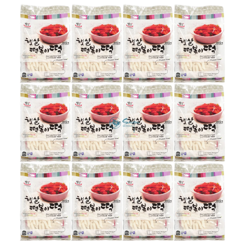 Youngpoong Masdameun Sunshine Tteokbokki Rijstcake 600 g x 12
