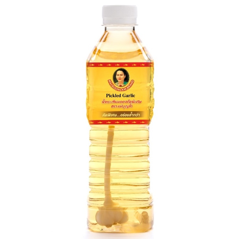 Mae Boonlam Tafelsauzen - Ingelegde Knoflooksap, 500 g - Perfect als smaakvolle dressing of marinade.