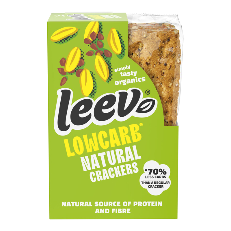 Leev Low Carb Crackers - 80 g