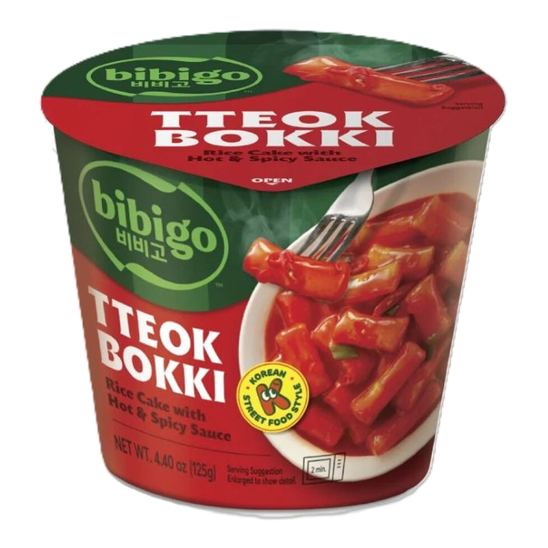 Bibigo Tteokbokki Cup Hot&Spicy 125G
