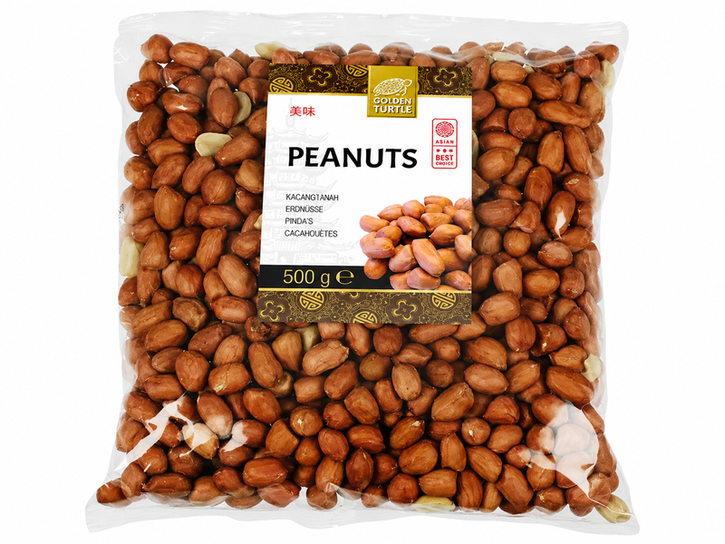 Golden Turtle for Chefs Premium pinda's met vlies 500 g