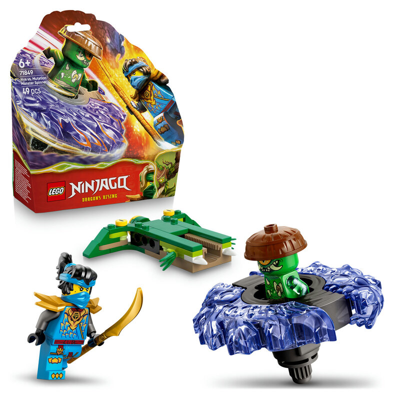 Lego Ninjago Nya mot Mutasjonsmonster-spinner 71849 3