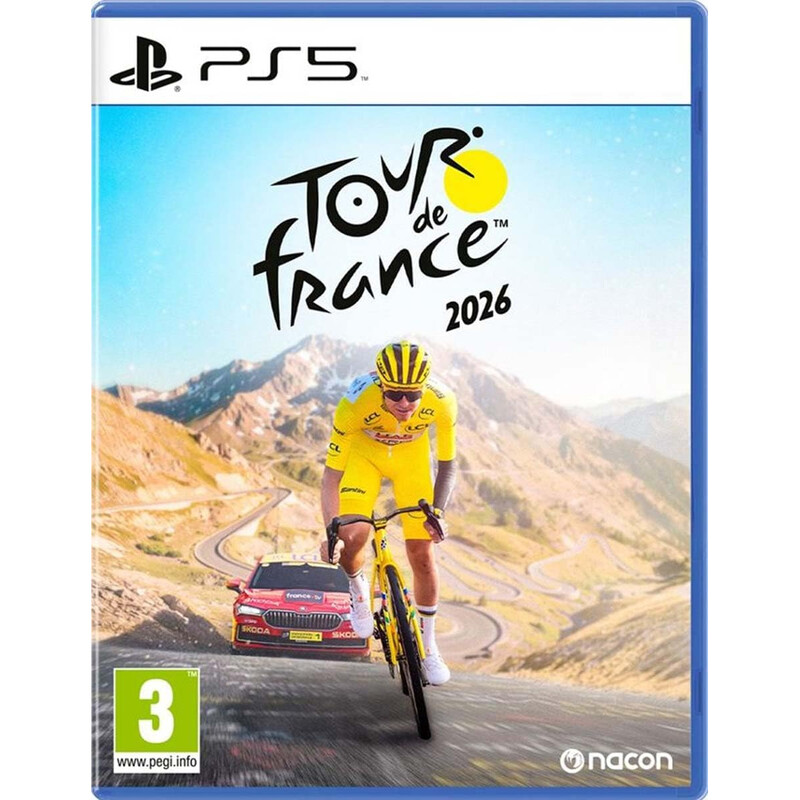 Tour de France 2026 PlayStation 5 Spiel, Offizielle NACON Radsport-Simulation, Dynamisches Wetter, 7 ASO-Rennen, 34 professionelle Teams, Teamzeitfahren, Über 100 spielbare Etappen, 1 bis 6 Spieler online