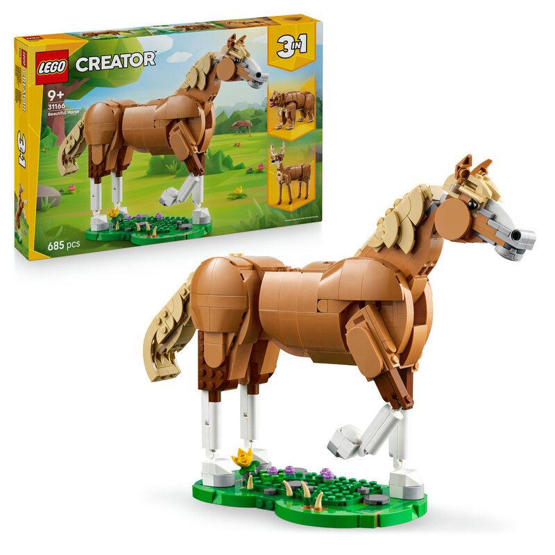 LEGO Creator 3-en-1 Le beau cheval 31166 - vue 9