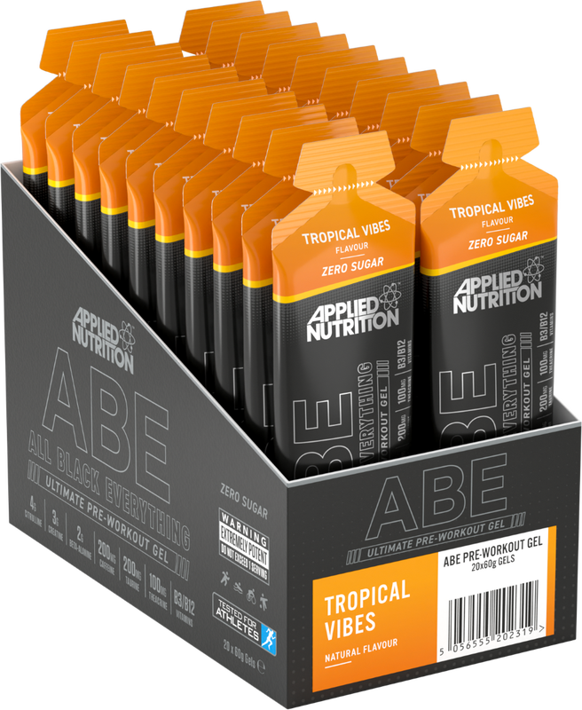 ABE Pre Workout Gel Tropical Vibes - 20 x 60 ml