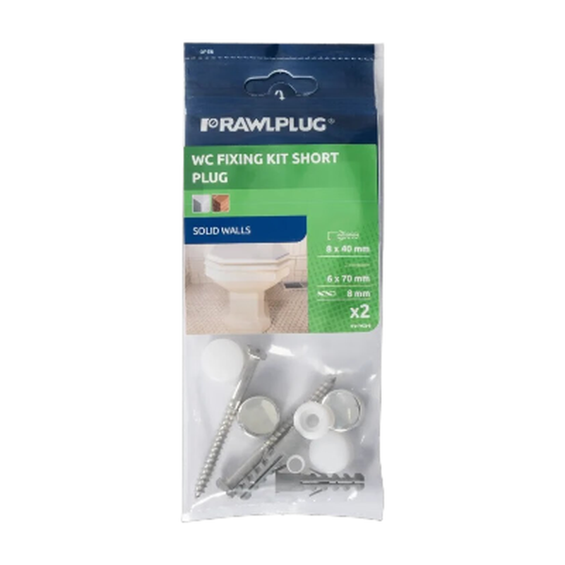 67 484 WC Fixing Kit Short Plug