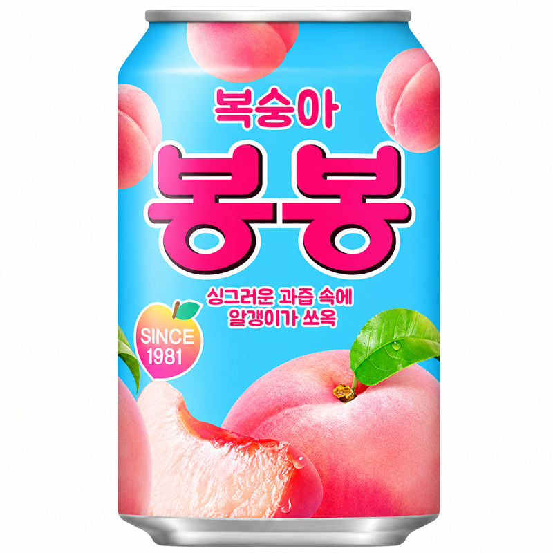 Haitai Bong Bong Perzik 340 ml