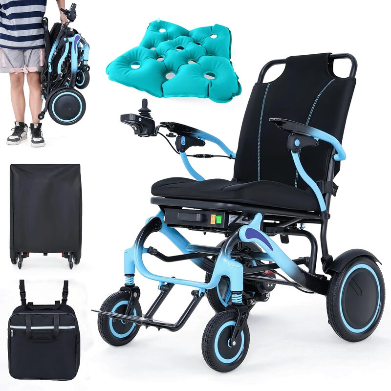 19 kg Ultraleichter faltbarer 100 % Kohlefaserelektro-Roller für Erwachsene, Leichter faltbarer motorisierter Elektro-Roller mit zwei Akkus und LCD-Display, Tragbarer von der Flugges