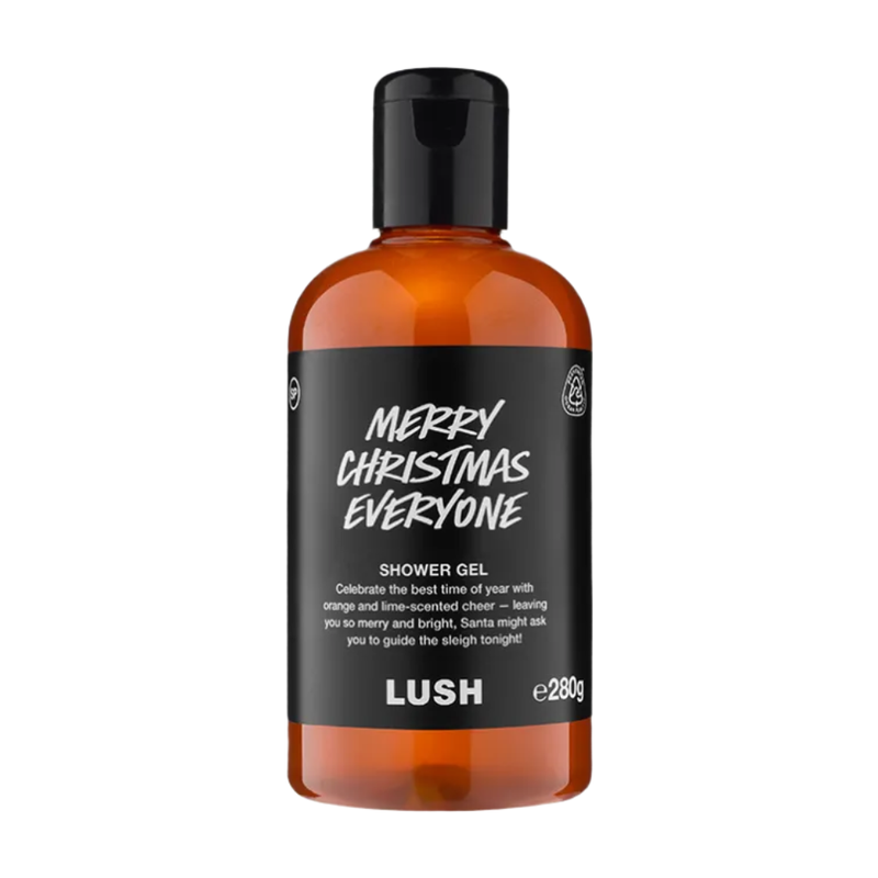 Lush Merry Christmas Everyone Douchegel 280g - Limited Edition