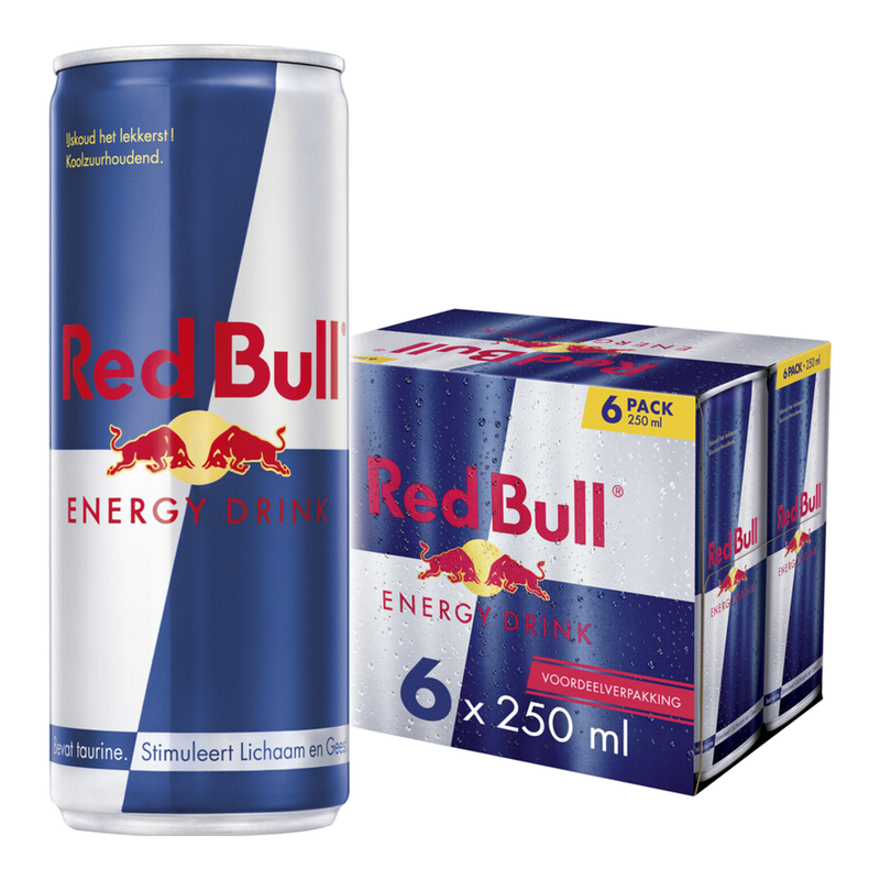 Red Bull Energy Drink - 6 x 250 ml