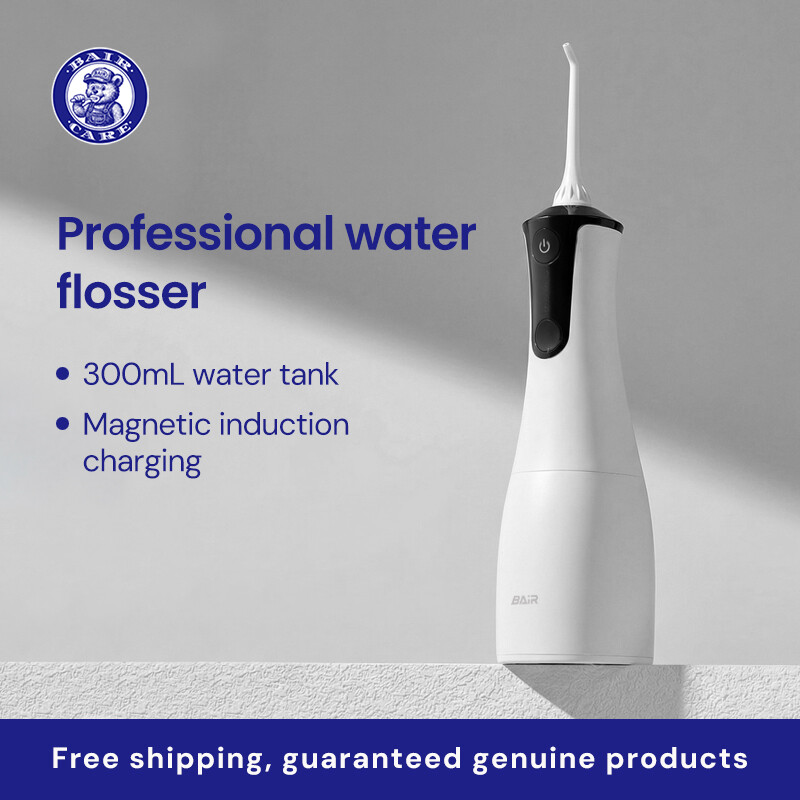 CARE M4 Portable Water Flosser with Press Spray Mode, 30-Day Battery Life, USB Rechar