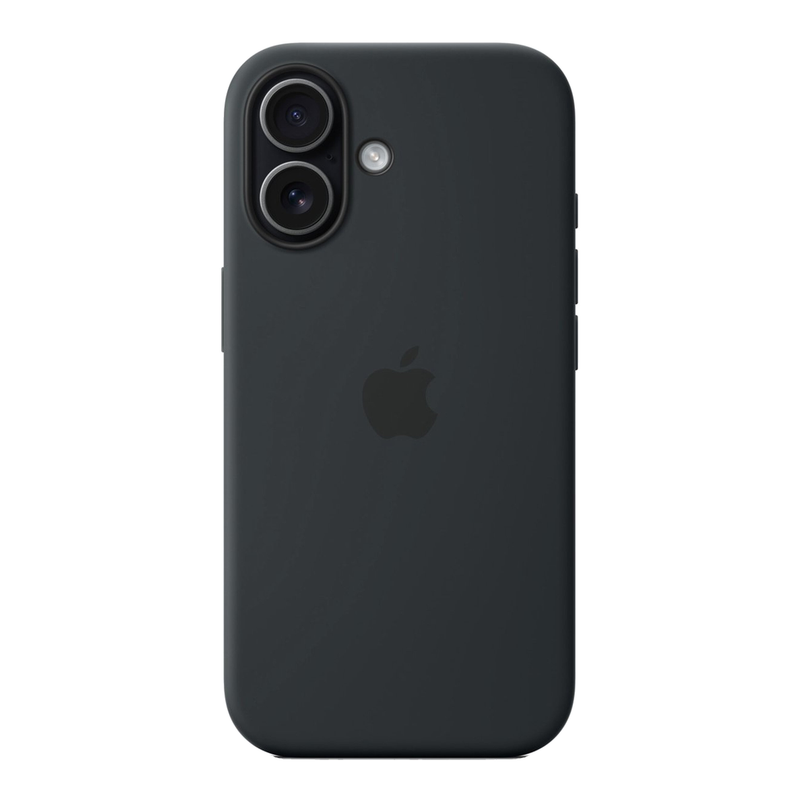 Apple iPhone 17 Silicone Case, Zwart