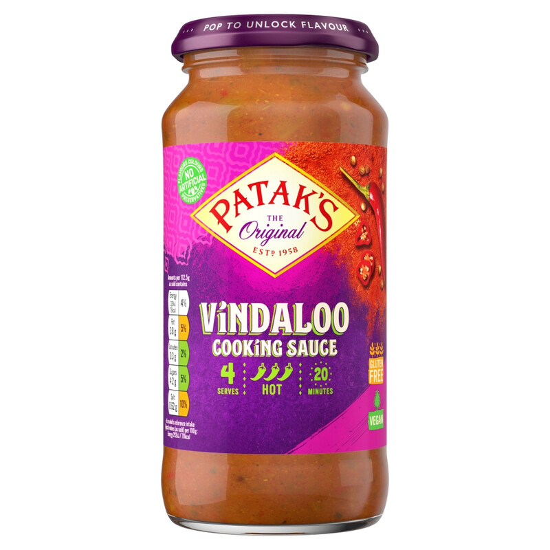 Patak's Vindaloo Sauce 450G